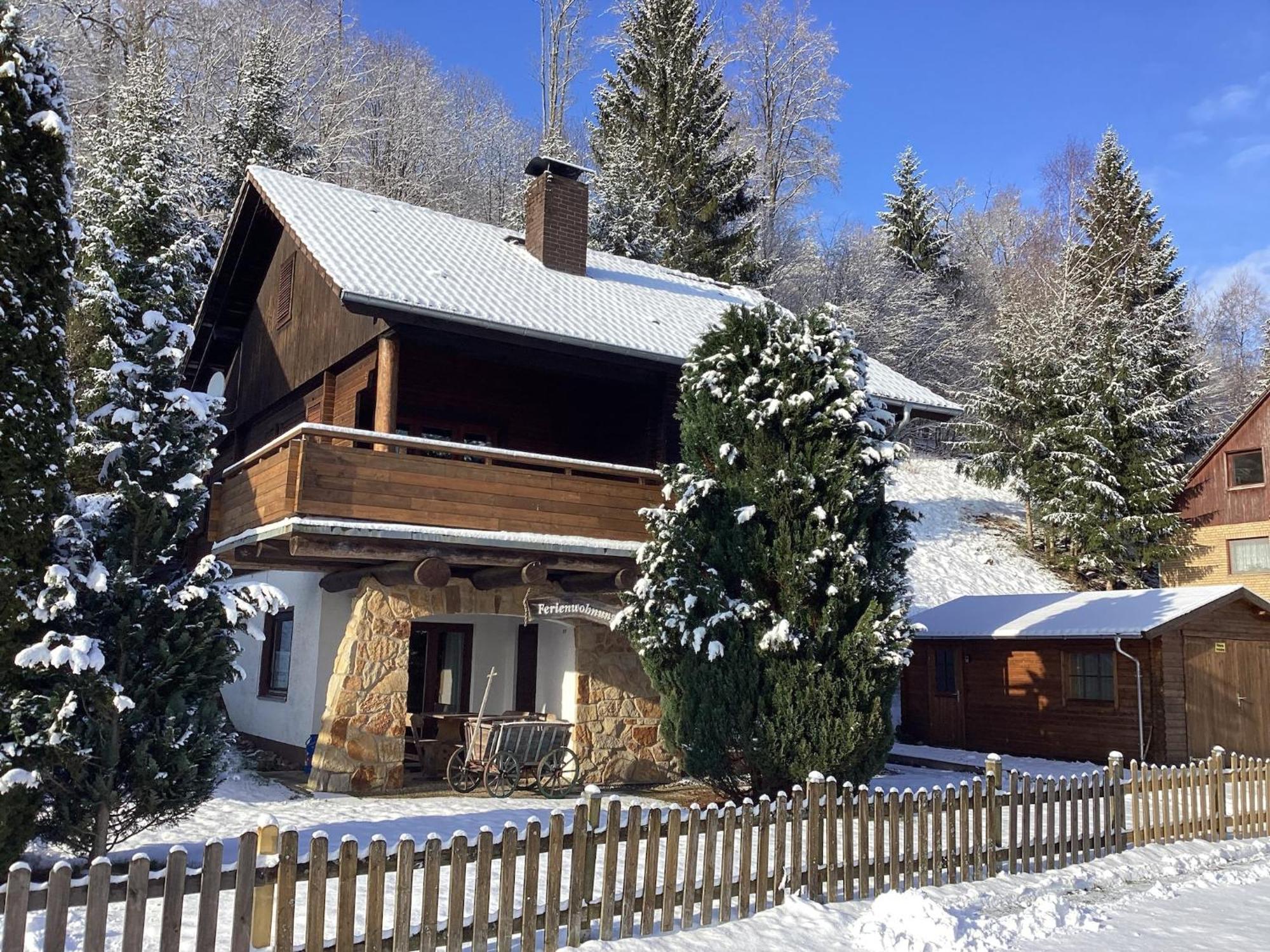Detached Holiday Residence In The Wonderfully Beautiful Harz Kamschlacken Exterior photo